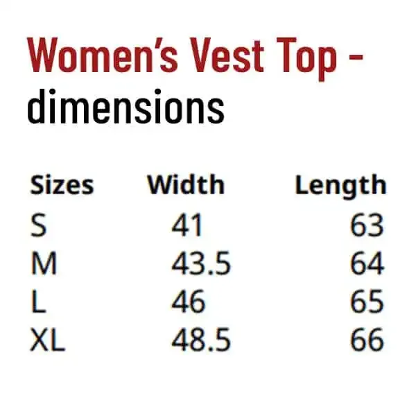 Africa Rally Women Dimensions Vests