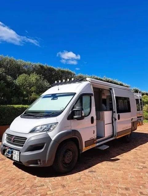 The Fiat Ducato - our second motorhome.