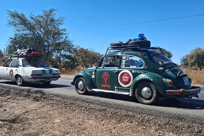 beetle and chevy | The Africa Rally 2025