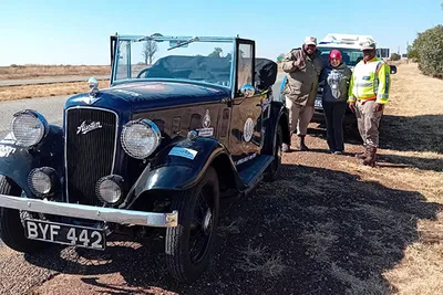 Iinitial stop | Africa Rally 2025